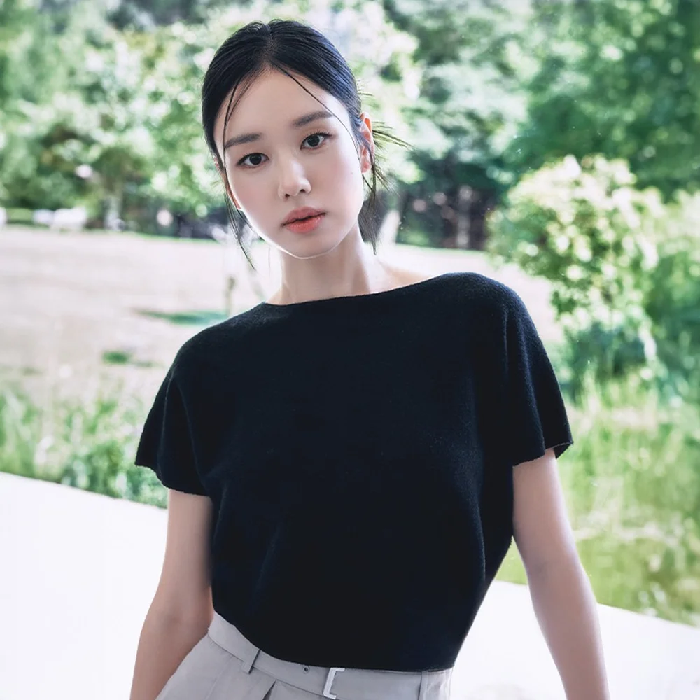 船領 蝙蝠袖針織