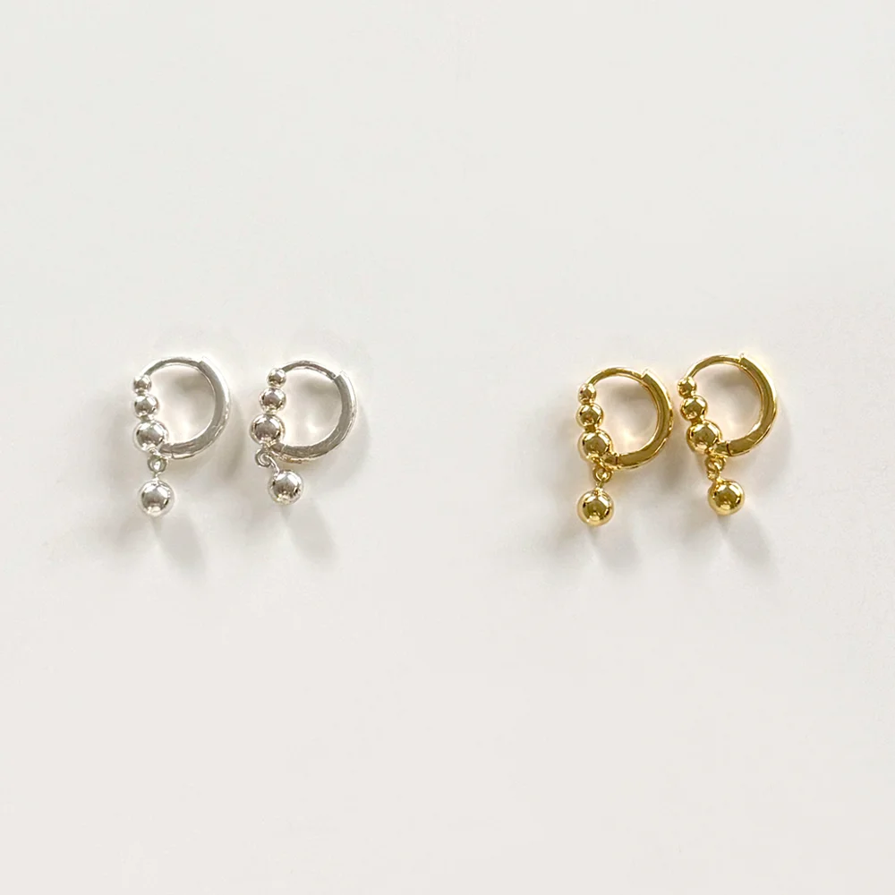 Jang Hee-ryung 著用 Bubble Drop Ring Earring
