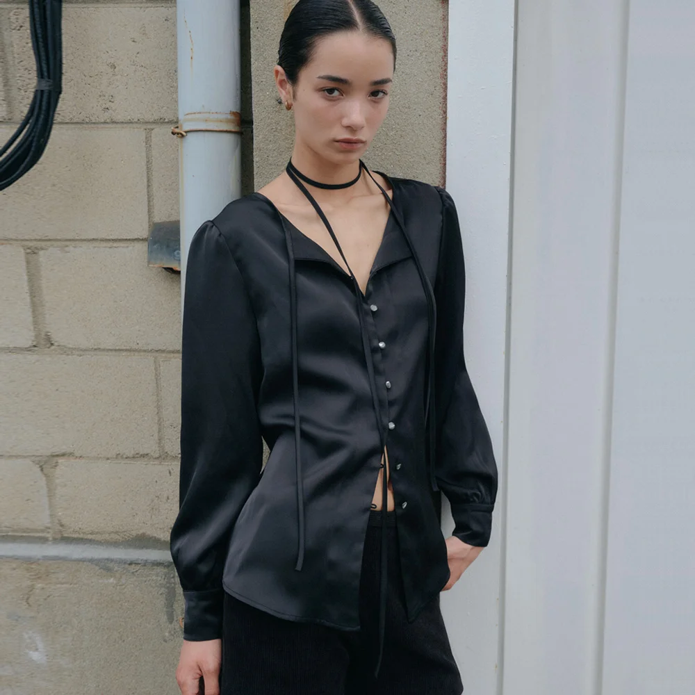 JANE STRAP BLOUSE_BLACK