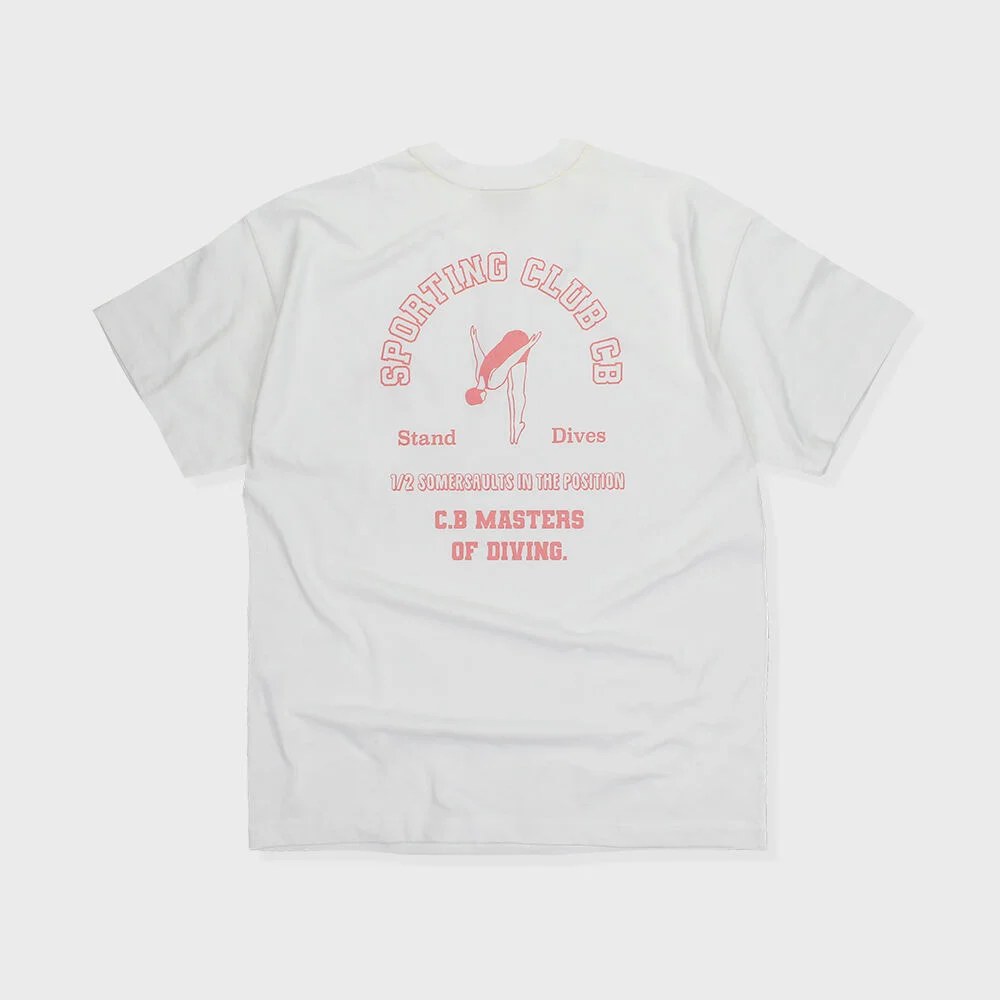 Sporting T(WHITE/INDI PINK)
