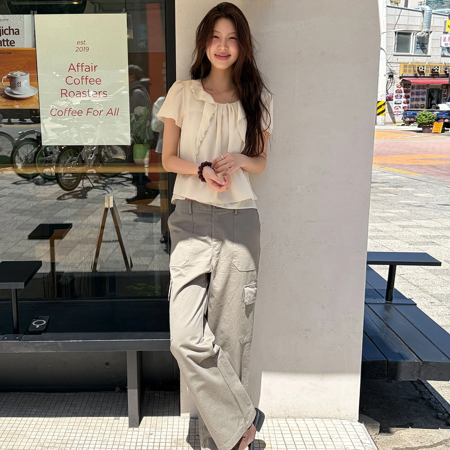 WASHED CARGO PANTS