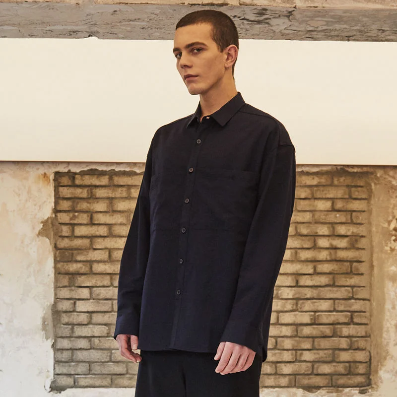 INNER POCKET SHIRTS NAVY