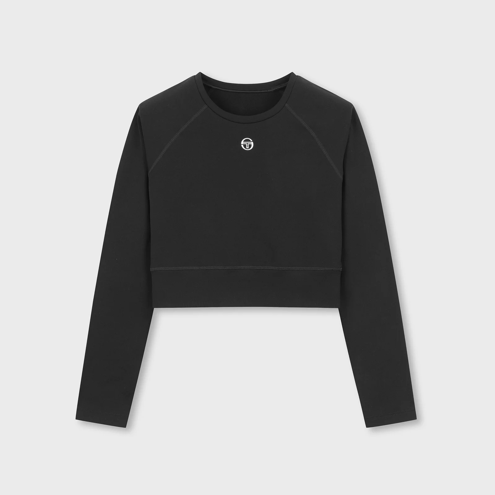 W 棉花糖色 加絨 修身 長袖 (Black)