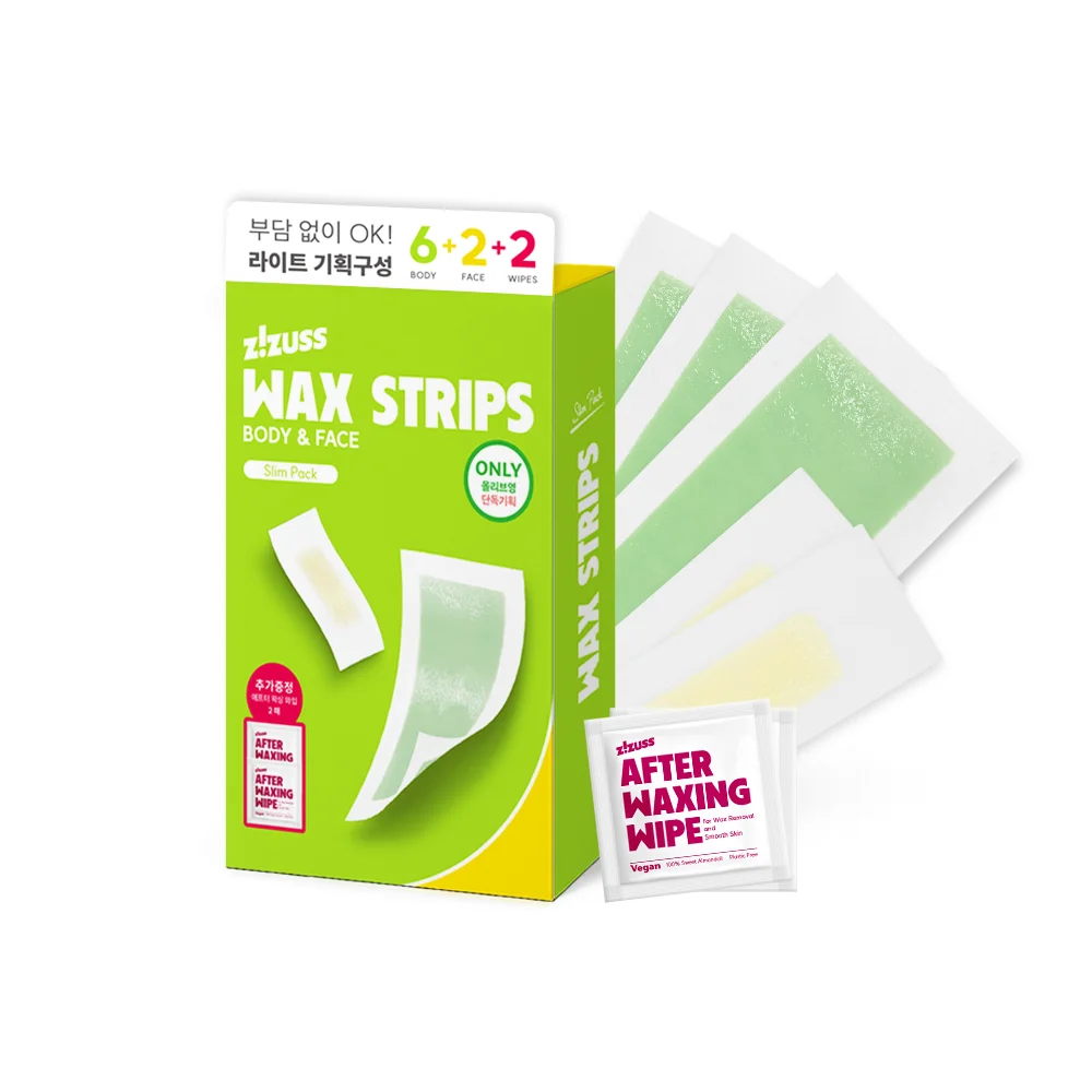 Jeezes 蠟 Strip 纖薄裝 特別套裝(身體 6EA+臉部 2EA+潤膚油紙 2EA)