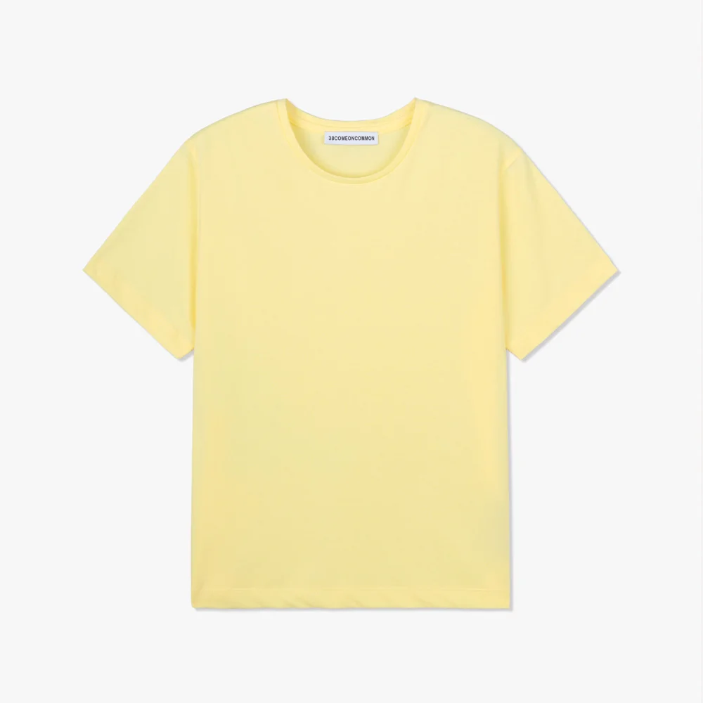 Regular Light Cotton T-Shirts (Lemon)