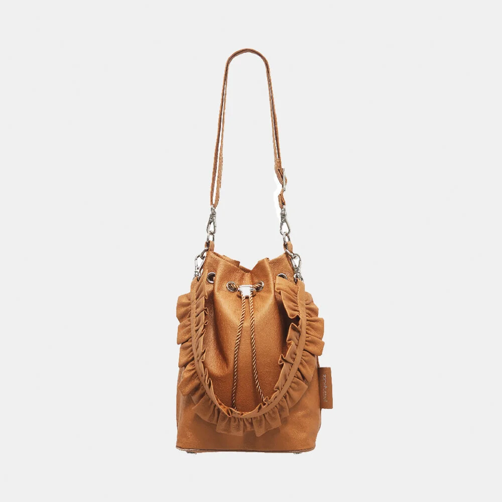 Mini Bucket bag / Light brown