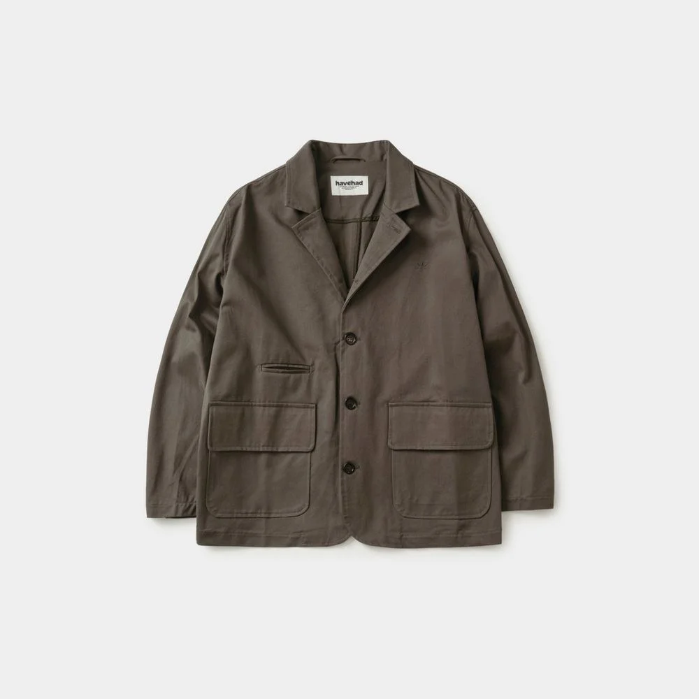 City Worker Club Jacket (Ash Brown)
