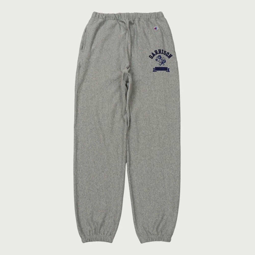 反織 標準版型 圖案 衛褲 Oxford Grey