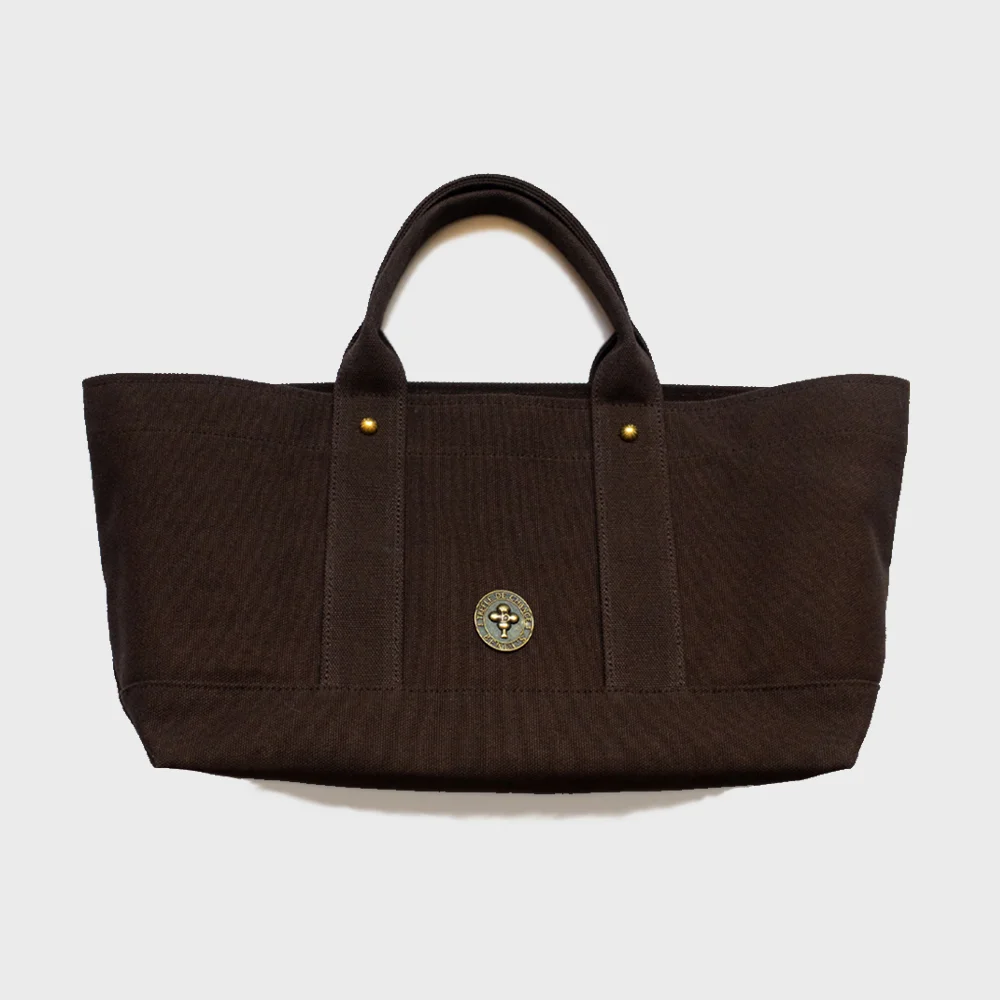 CONCHO FLOWER BAG -BROWN