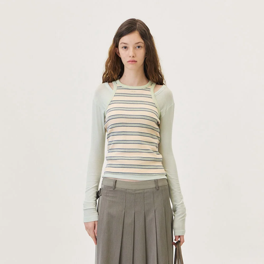 MACY L/S T-SHIRT (MINT)