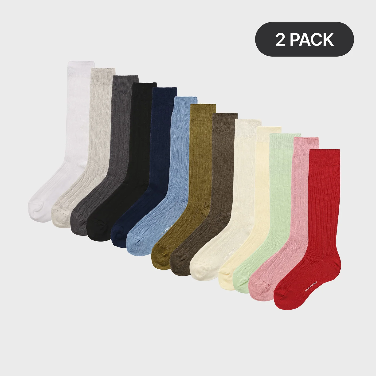 loose middle socks (13colors) - 2PACK