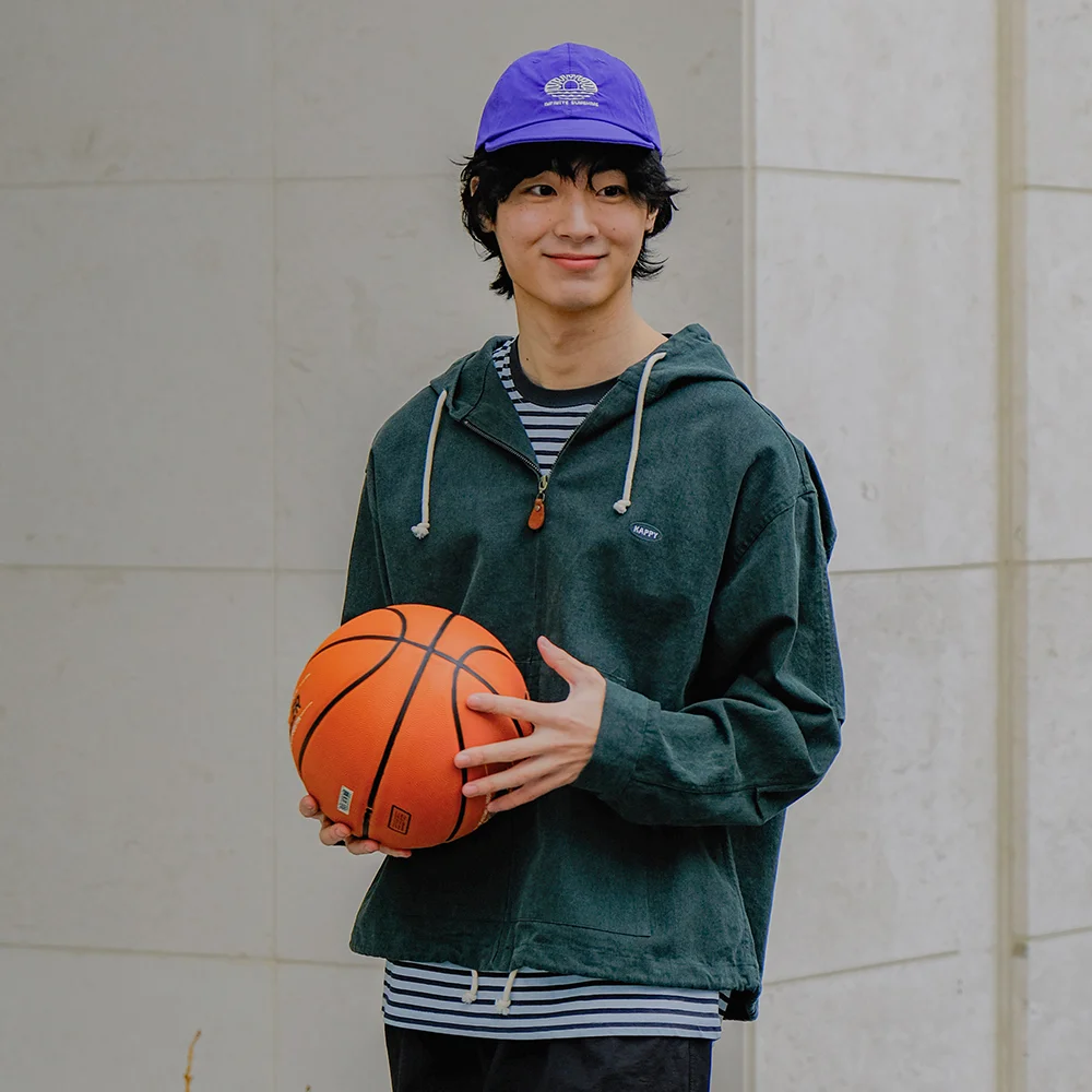 KATION COTTON HOODIE JACKET (GREEN)