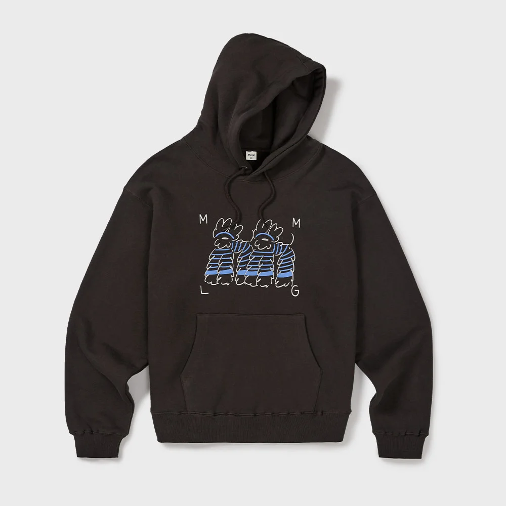 BIG FRIENDS HOODIE (WOODY BROWN)