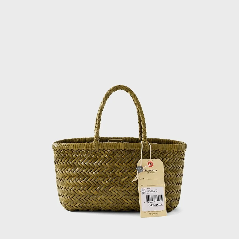 迷你 平底鞋 Gora 8809 Bamboo Green Dragon Bag