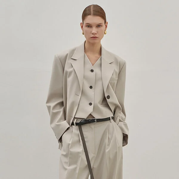 MARON TAILORED SET-UP JACKET(JK-2914)