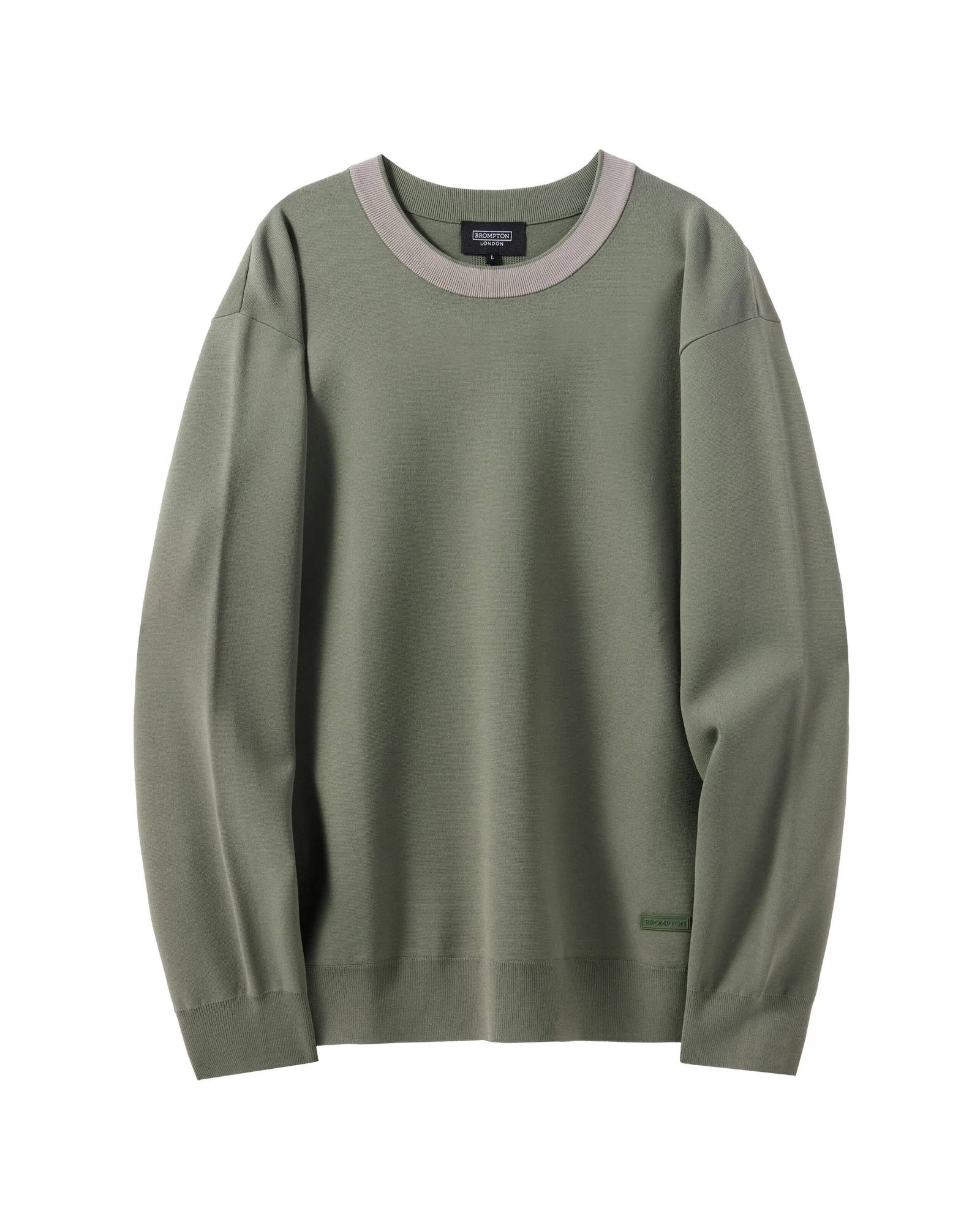 COMMUTER ROUNT KNIT - KHAKI (P241MKT201)
