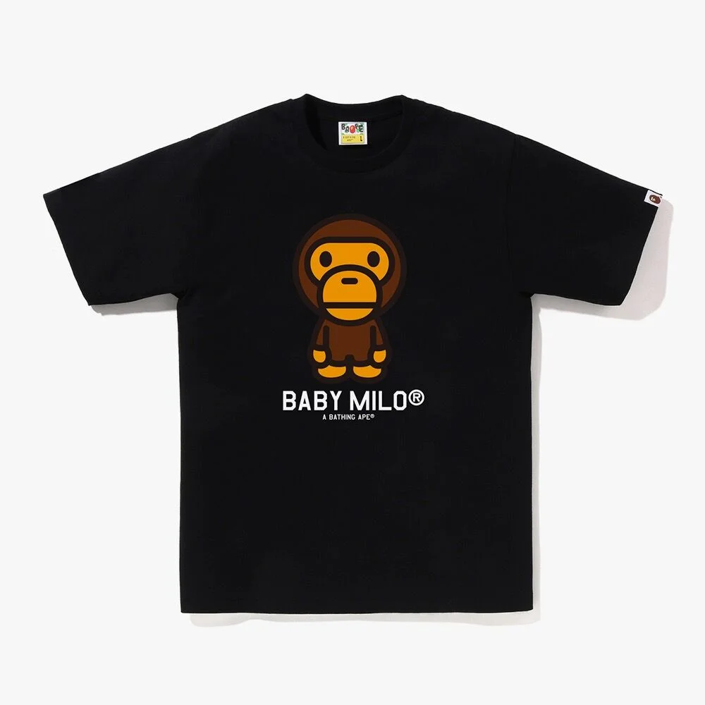 嬰兒 Milo T恤(M) BLACK