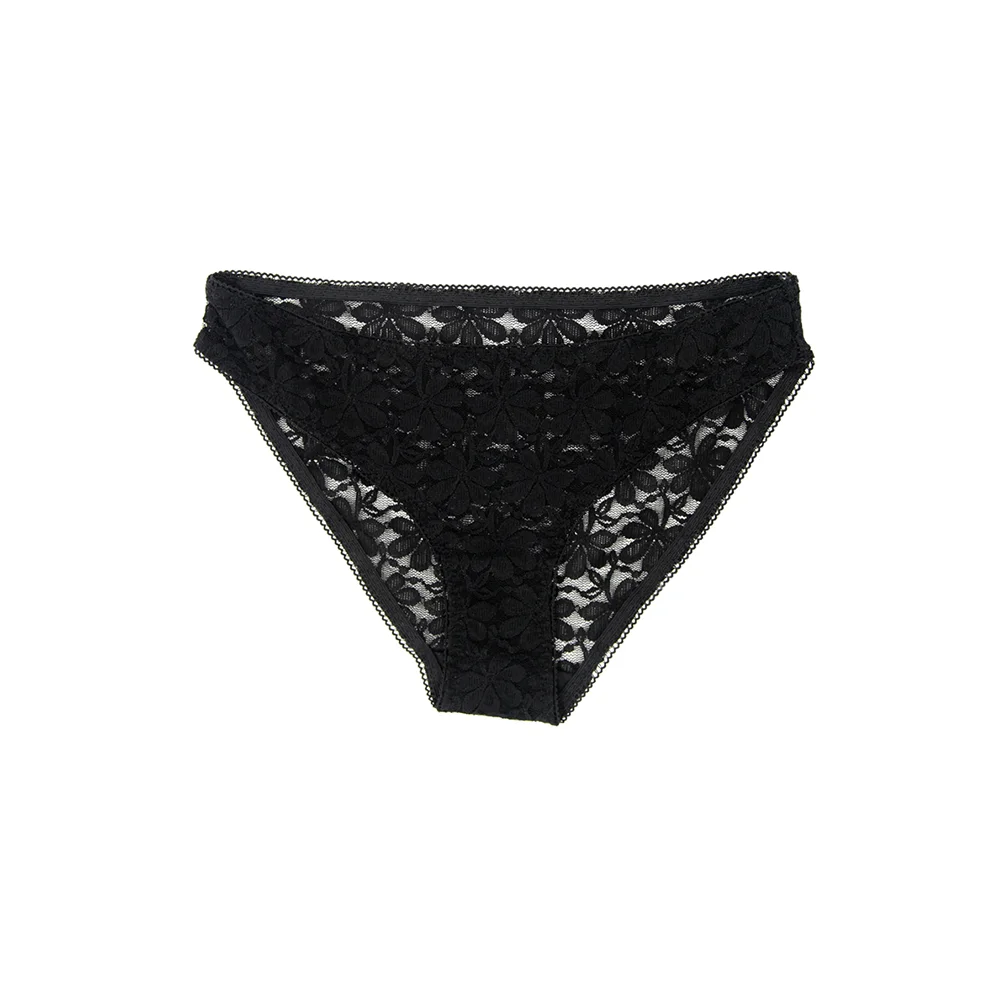 Camila Lace Briefs Noir (Camila 蕾絲 三角內褲 Noir)