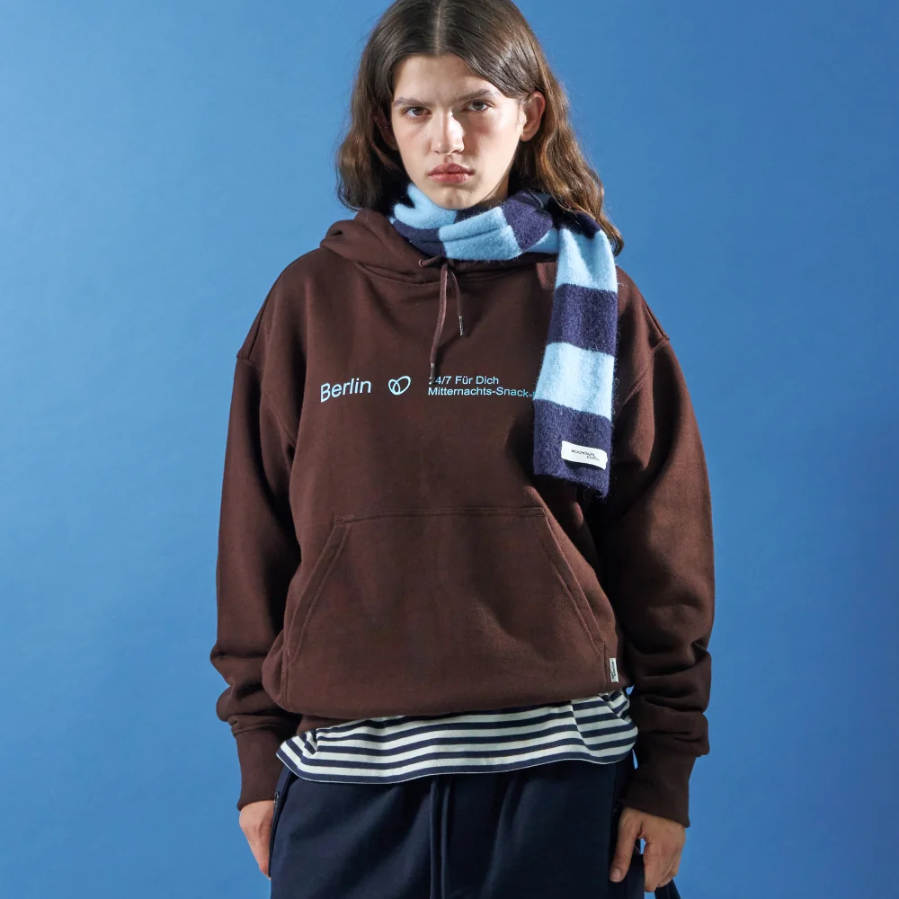 M.C Berlin 247 Hoodie / Brown