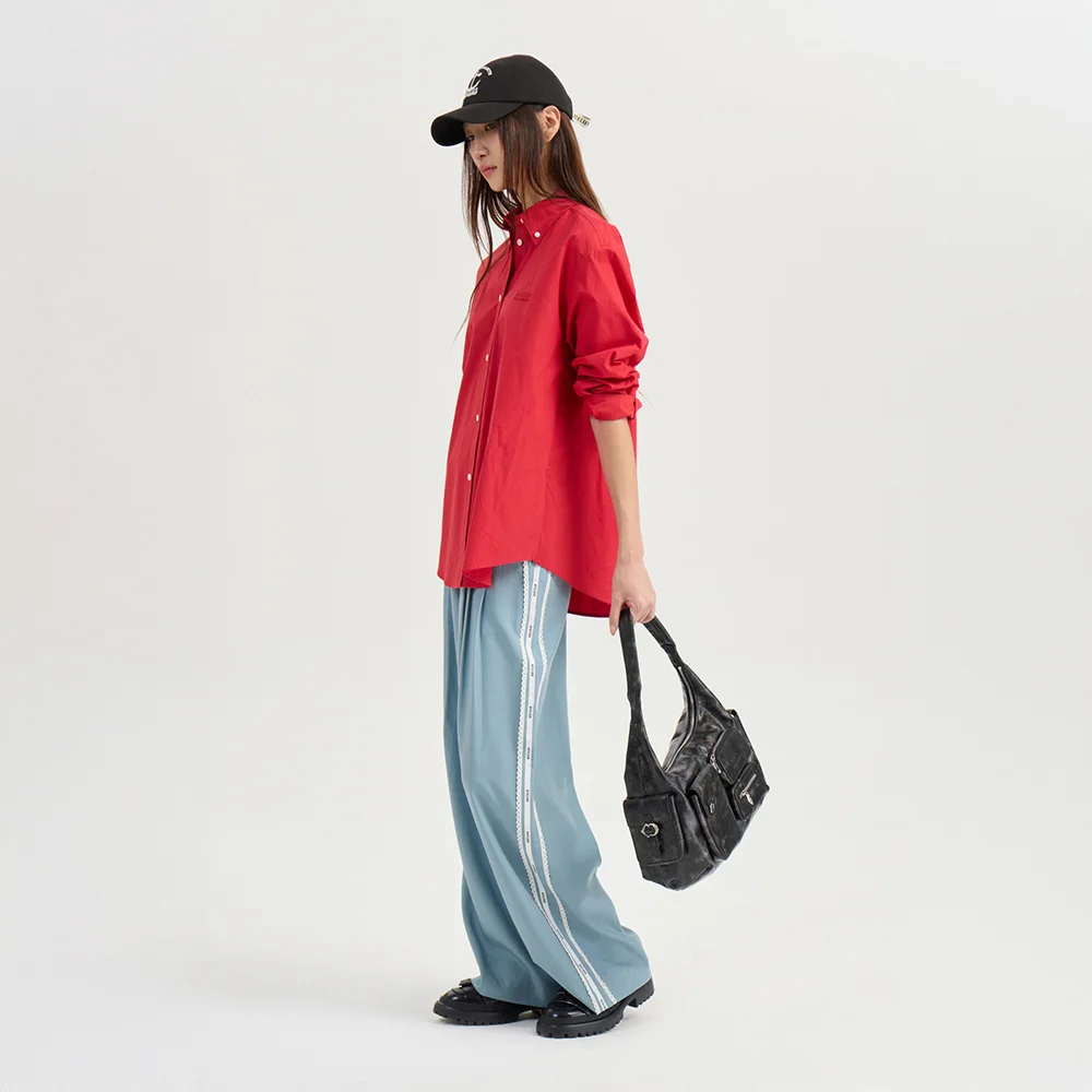 Tuck Point Solid / Stripe Pants LFPNM26810MIX