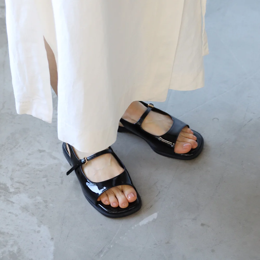 Sun Sandal_25049_black