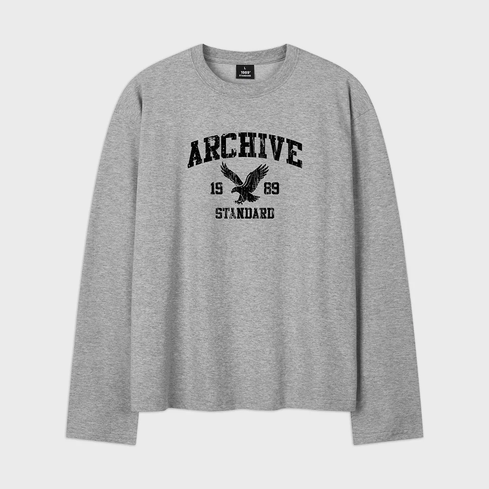ARCHIVE EAGLE 短版 長 衣袖(SKLSTD-0268)