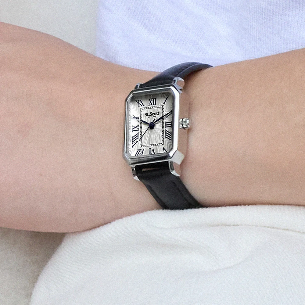 Brenta Leather Watch_Black. ST5088SWBK