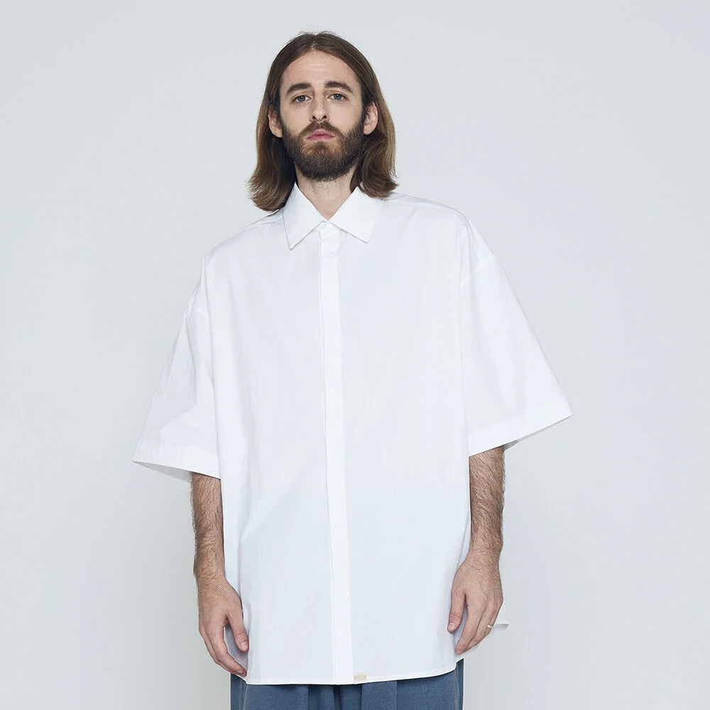 CB BIO OVER SHORT SLEEVE SHIRT (WHITE)