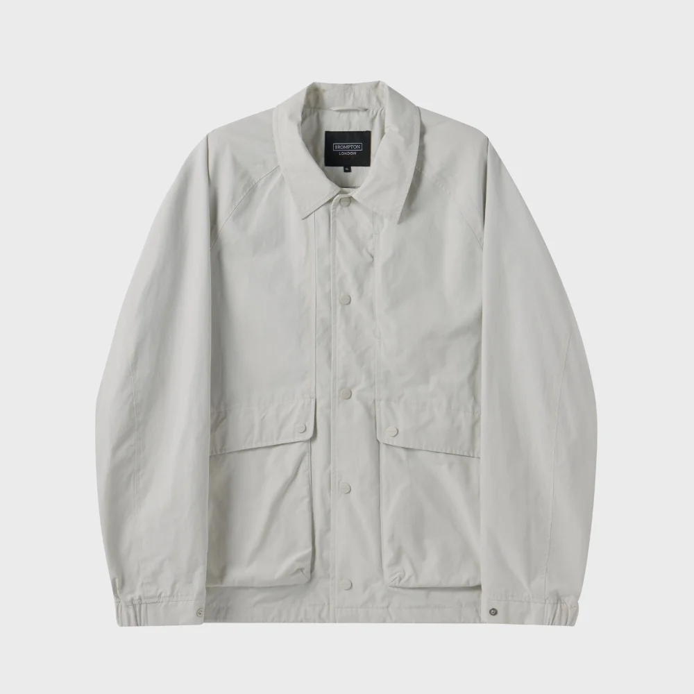 OUT POCKET COACH JUMPER - L/GREY (P251UJP102)