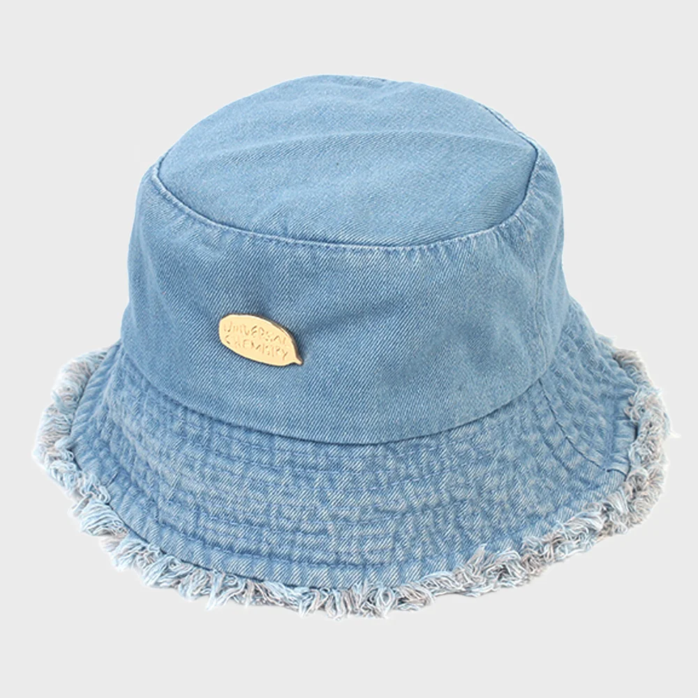 Washing Vintage Light Denim Bucket Hat 漁夫帽