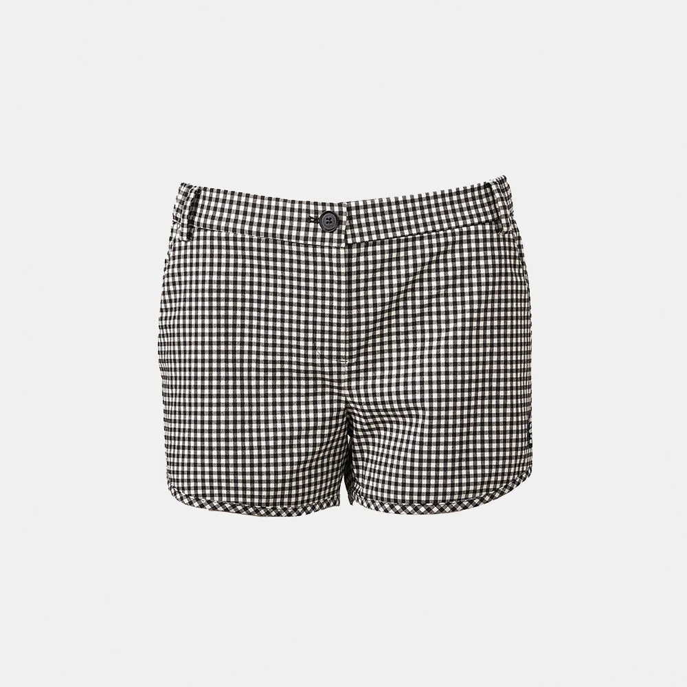 check short pants _ black