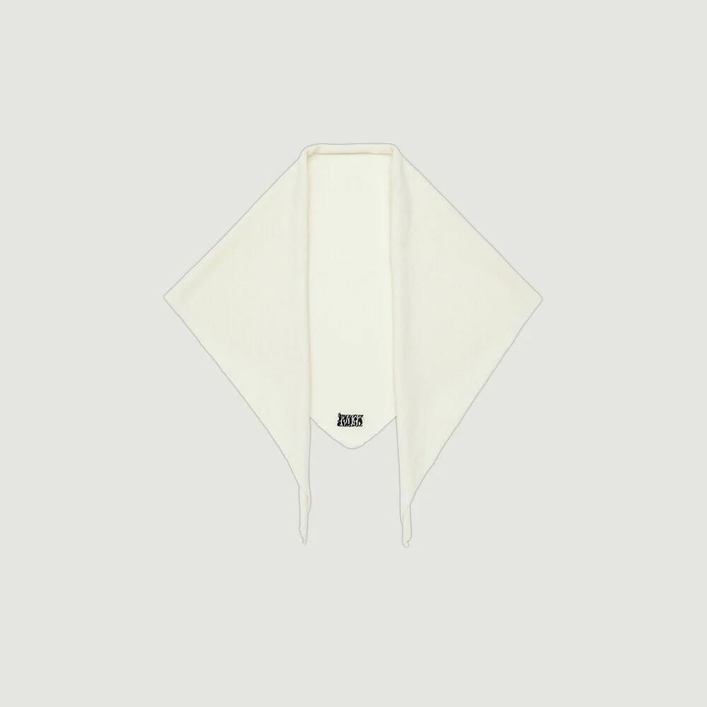 ELENA KNIT SCARF (IVORY)