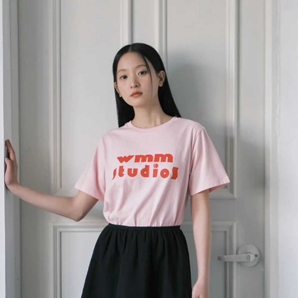 WMM LOGO T-SHIRT_PINK