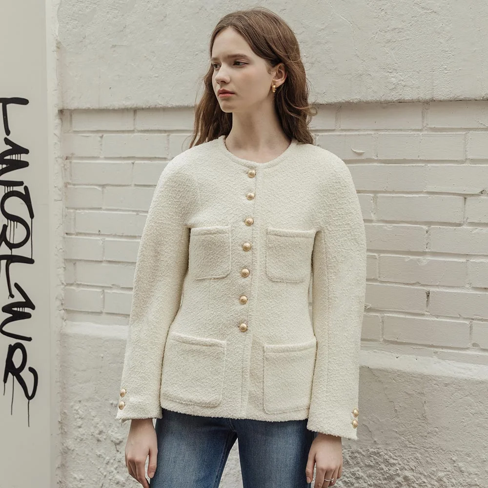 Muse Tweed Ivory jacket
