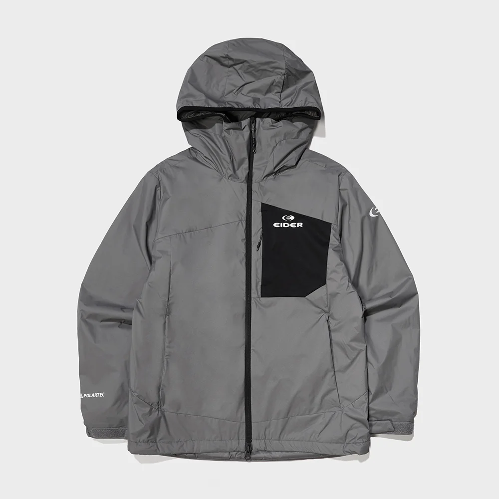 HERITAGE (經典傳承) 男裝 Alpha 羽絨外套 外套_Heather Grey_DMU24131C4