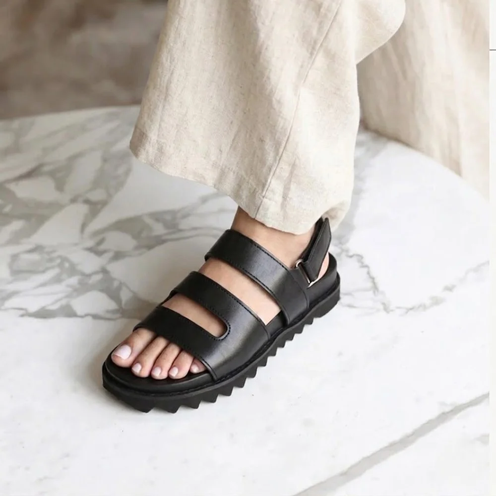 EO2628 Milan Velcro Sandals(2color)