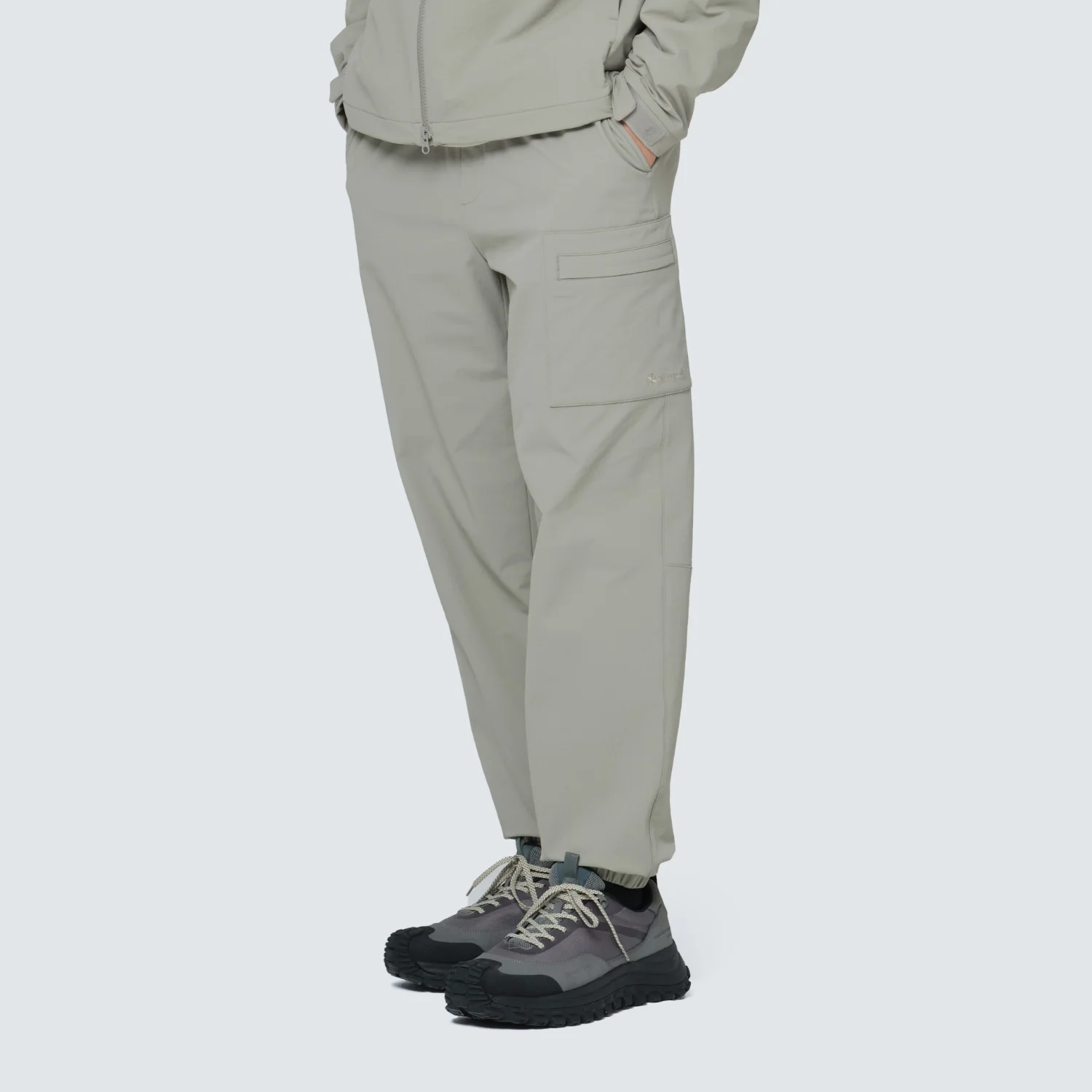 Lago 口袋 慢跑褲 褲子 Fog Gray (S24FUTPT32)