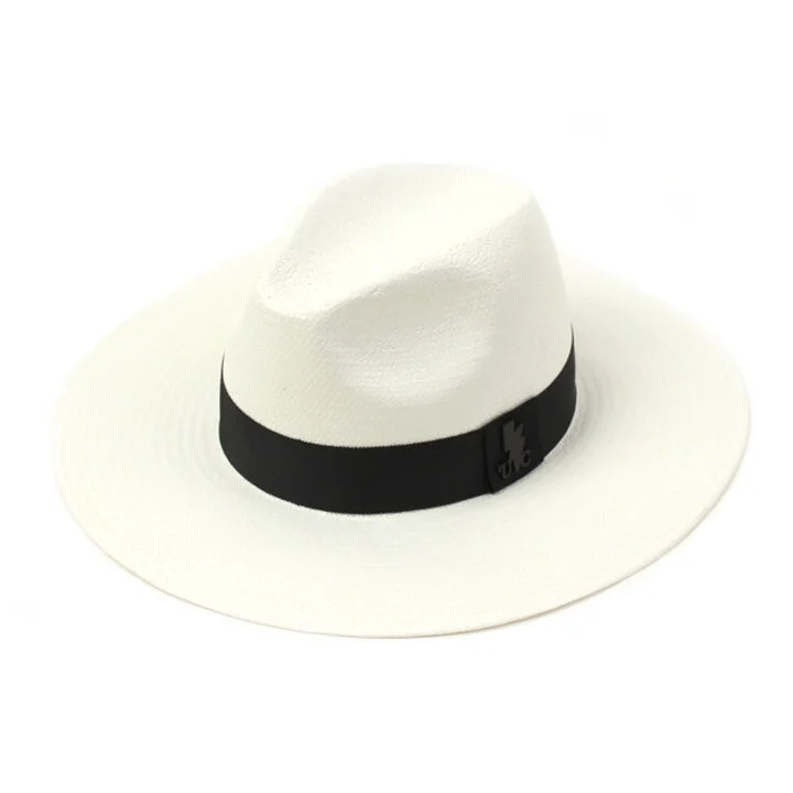 BK Thunder Summer Long White Fedora 夏日軟呢帽