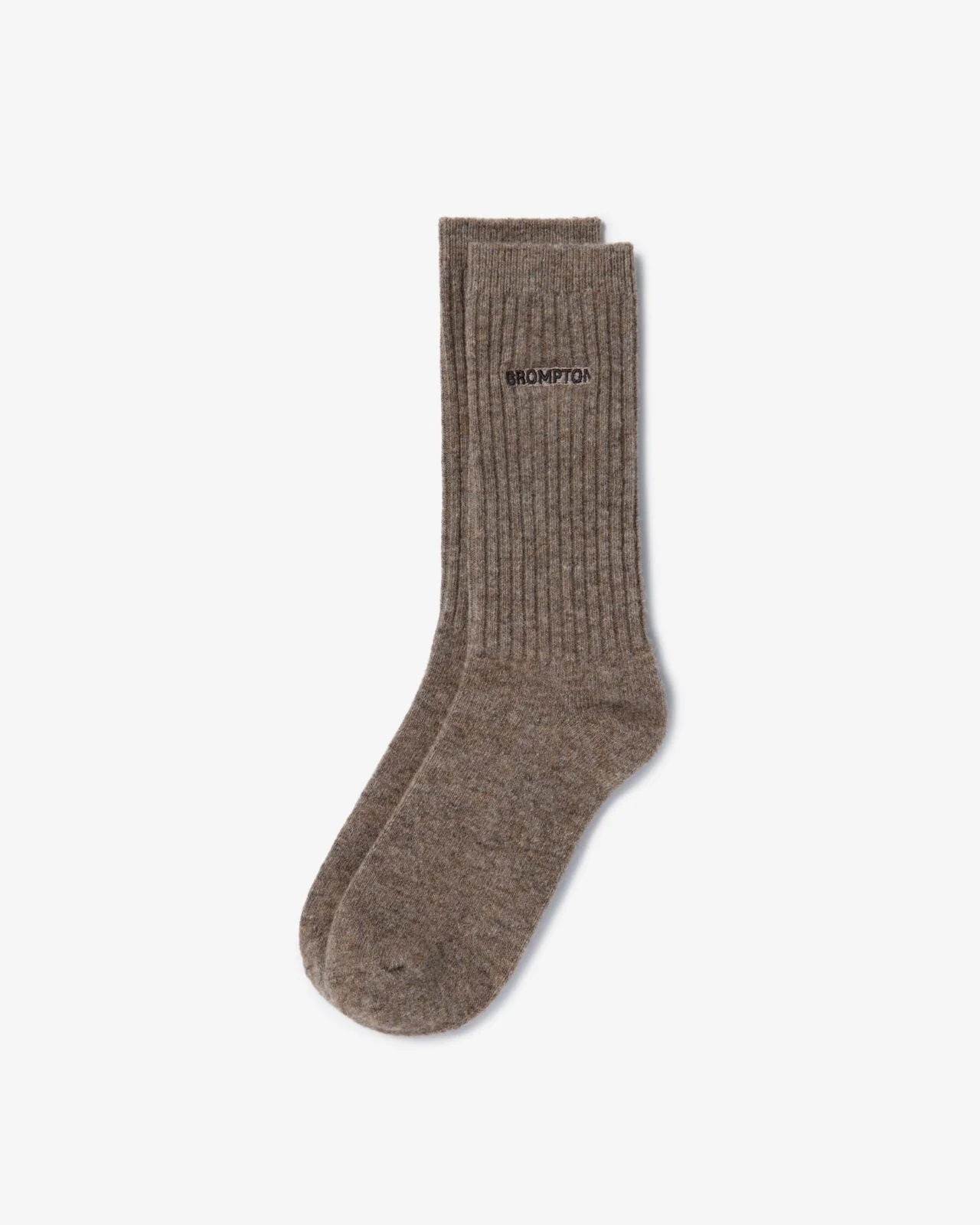BROMPTON WOOL SOCKS - L/BROWN (P234ASO201)