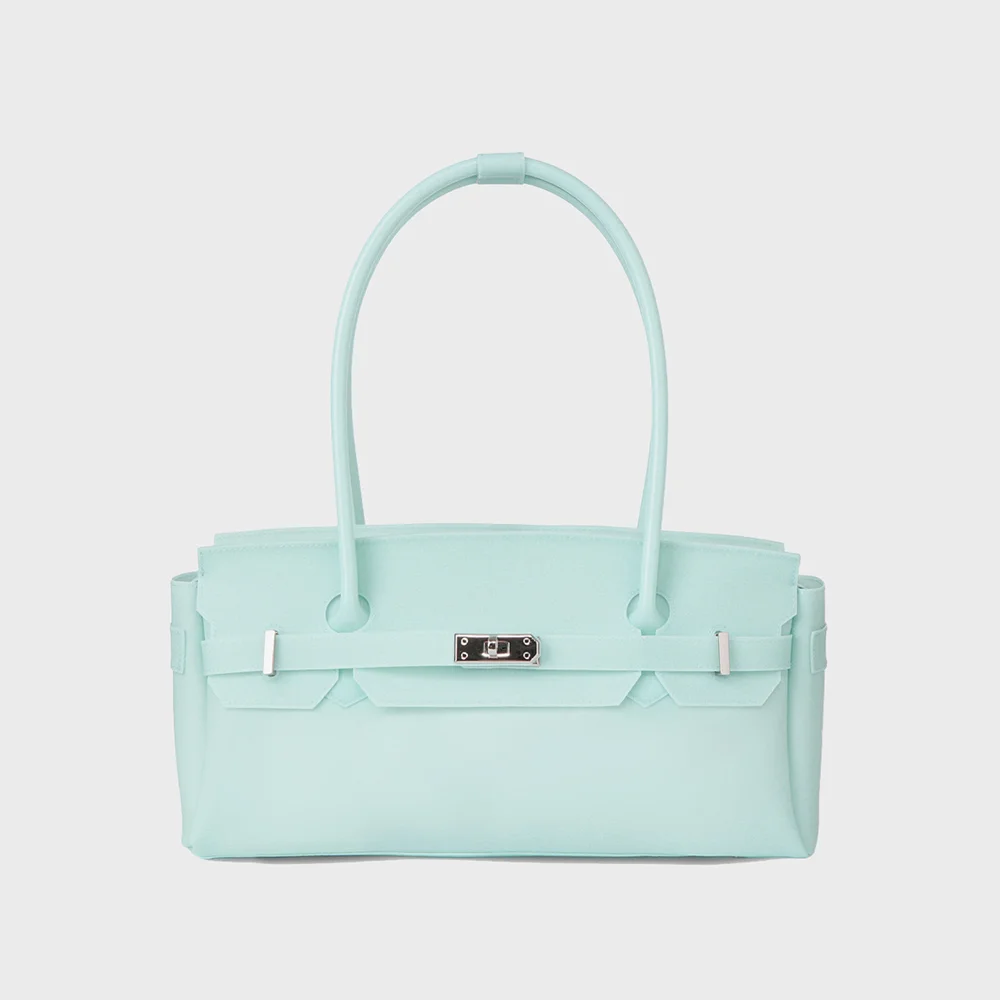 JELLY TWO-WAY BAG IN ICE BLUE