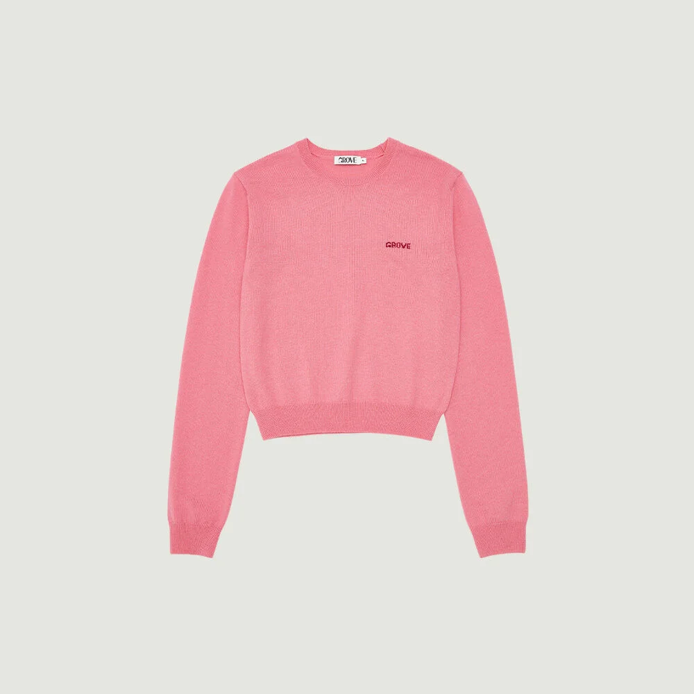 ELENA L/S KNIT (PINK)