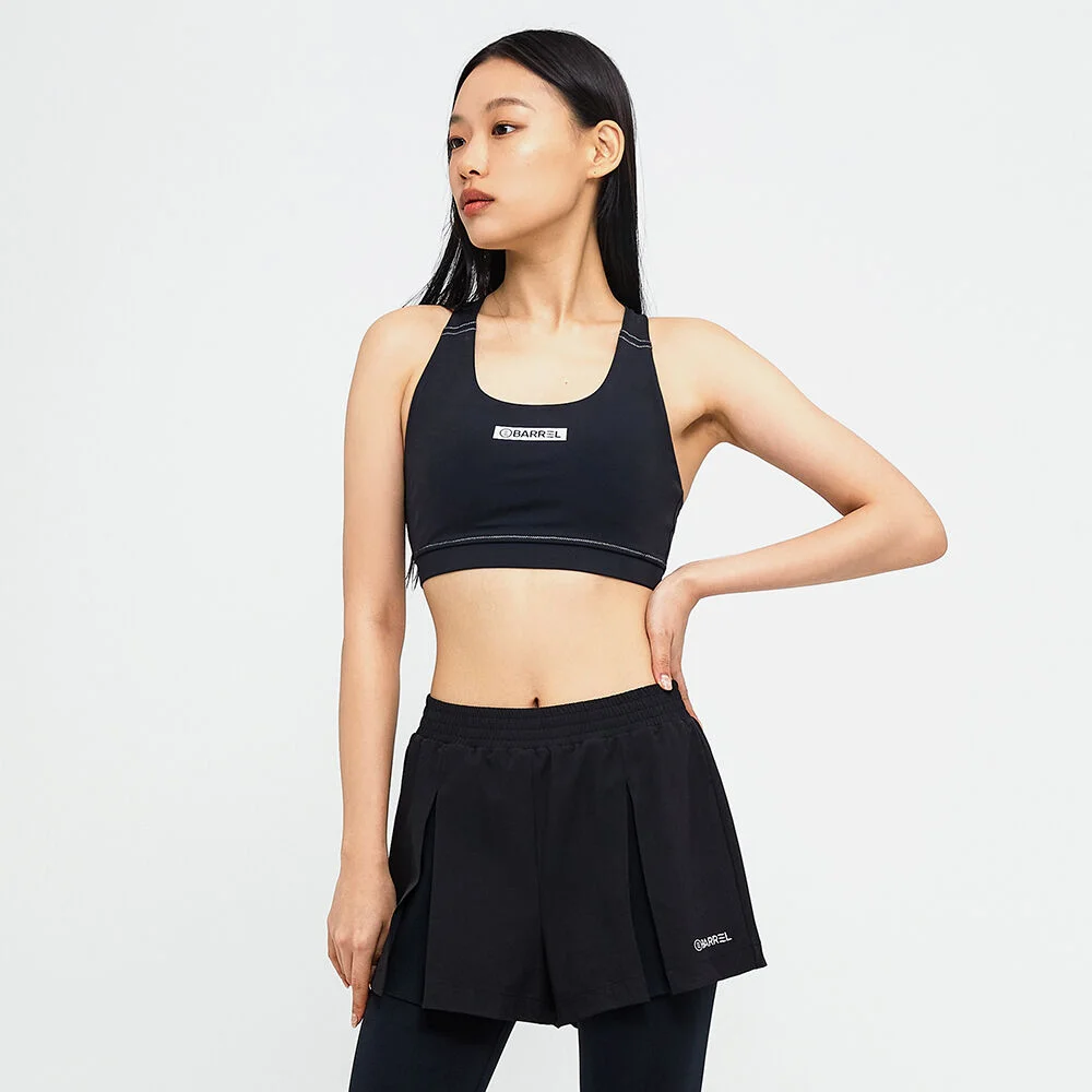 女裝 必備款 縫線 內衣背心 黑色 (B4SWWBR001BLK)