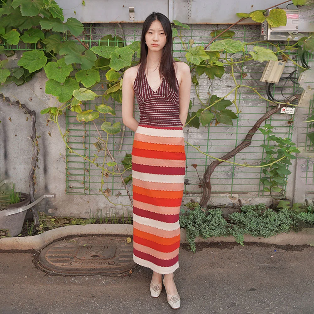 Serin Long Skirt_Multi