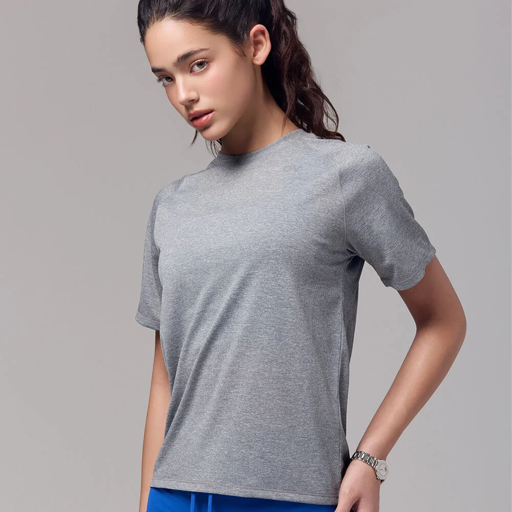 Technol-OV AIR FLEX TEE (HEATHER GRAY)