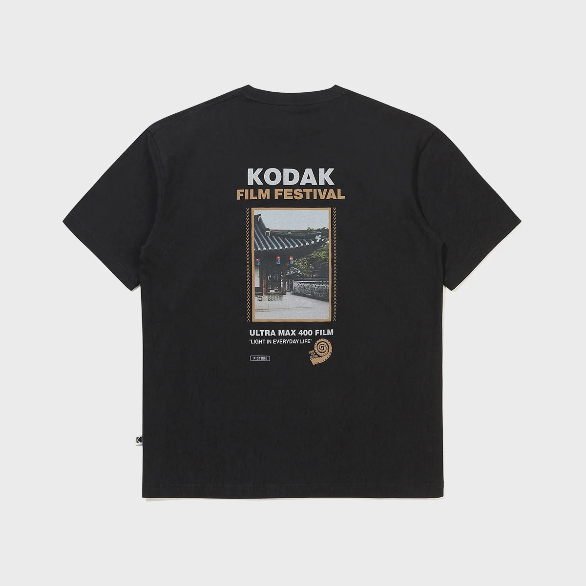 Kodak 薄膜 Festival Moment 短袖 T恤 BLACK