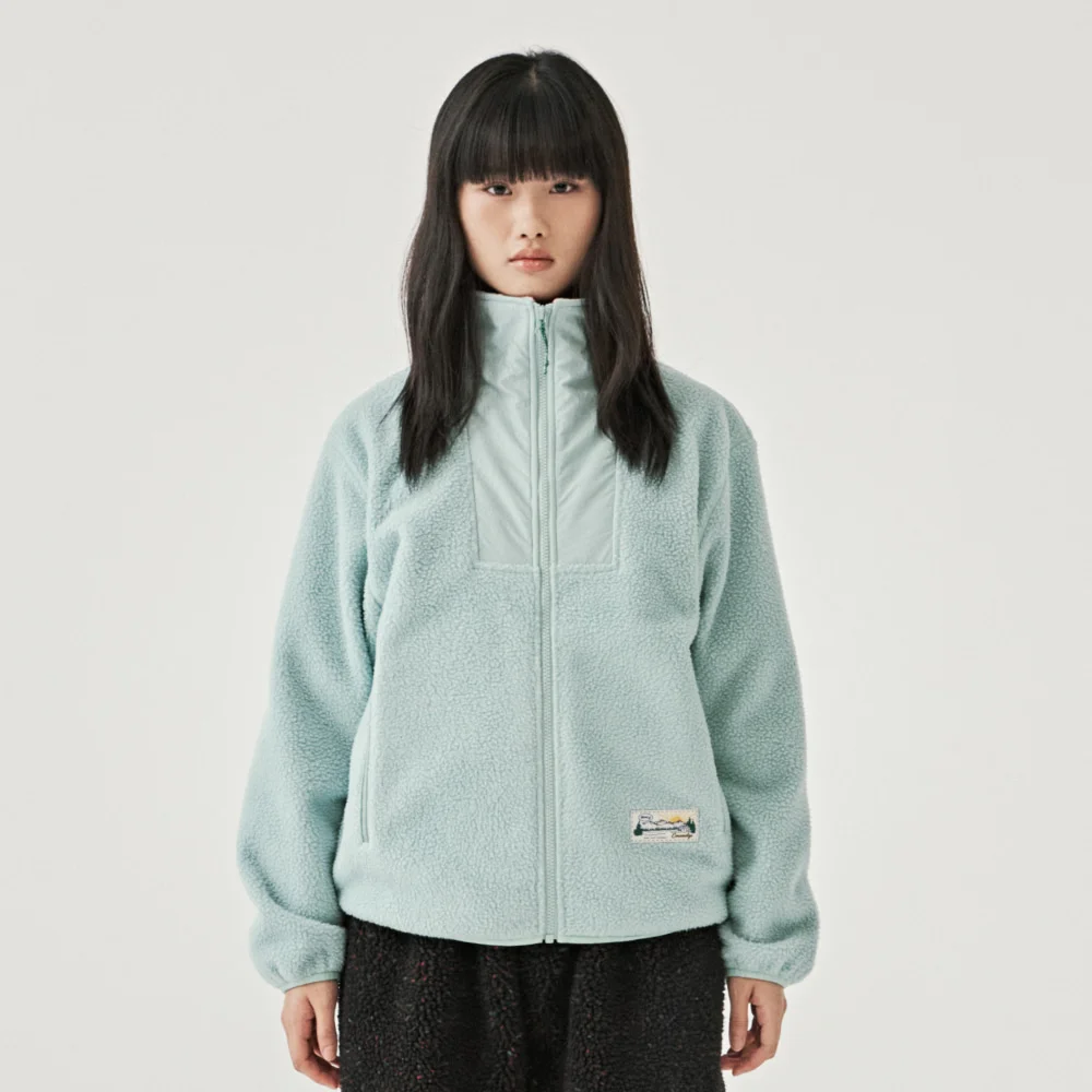 MEADOW FLEECE JACKET (MINT)