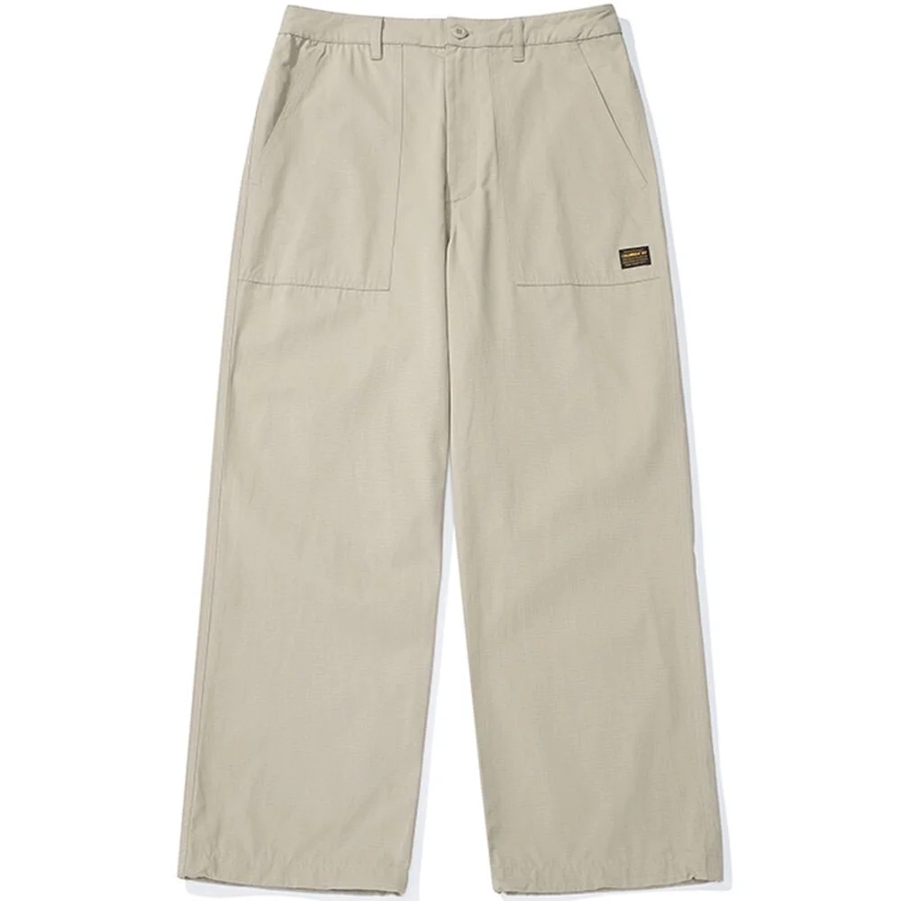 M-LABEL REGULAR-FIT UNIFORM PANTS 經典米色