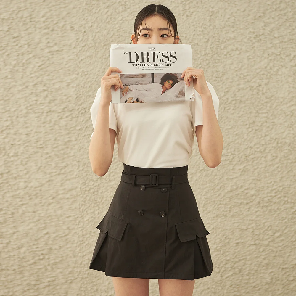 Berlin Trench Pantskirt (3color)