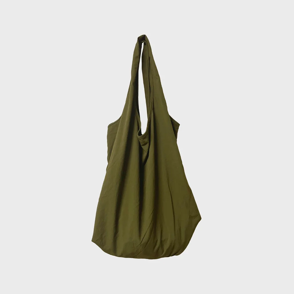 recycle market bag / Khaki brown