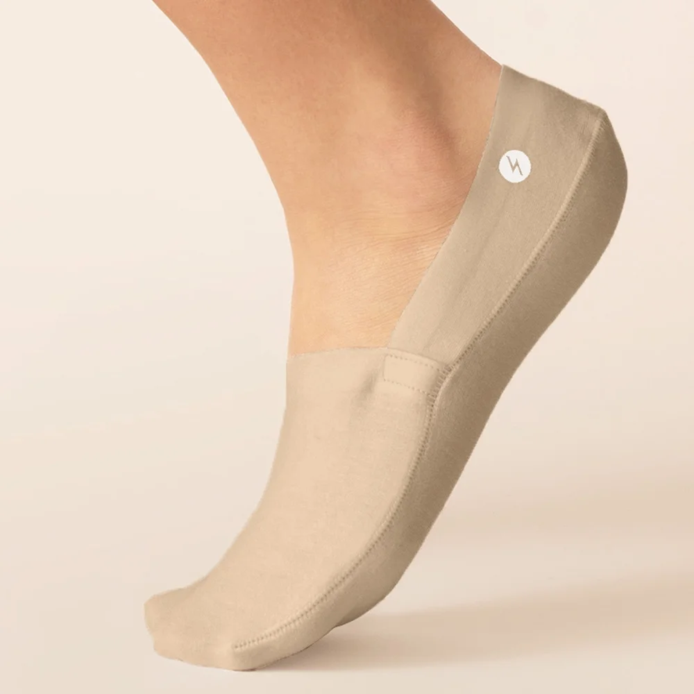 Fake Socks 男女通用 沙米色 3P SET
